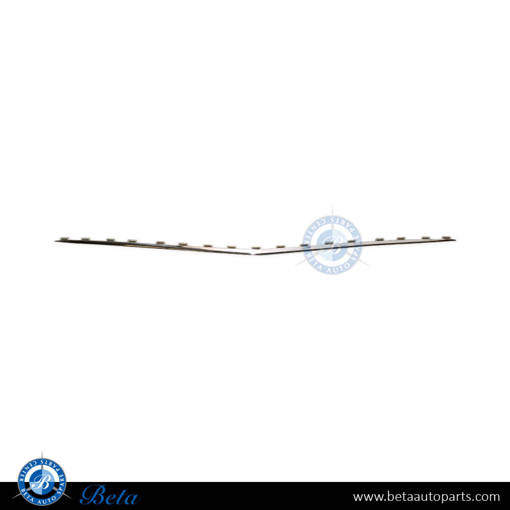 Front Bumper Lower Chrome Moulding Avantgarde for Mercedes E-Class W213 2021-Up models, Part Number 2138851803 Front Bumper Lower Chrome Moulding Avantgarde for Mercedes E-Class W213 2021-Up models, Part Number 2138851803